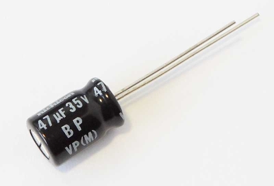 Кондензатор биполярен 47MF/35V AUDIO