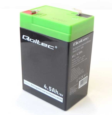 Акумулаторна батерия 6V/4.5AH QOLTEC