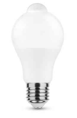 Лампа 8.8W с датчик за движение