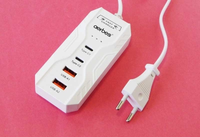 Адаптор 5V/3.1A USB-04