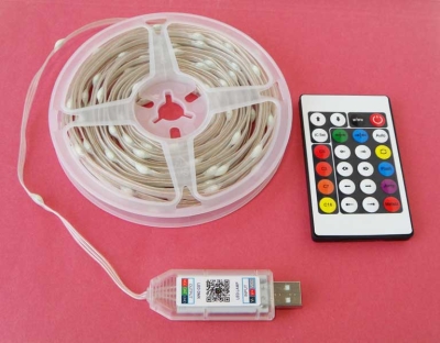 Светодиодна лайсна 100L RGB 10M RC