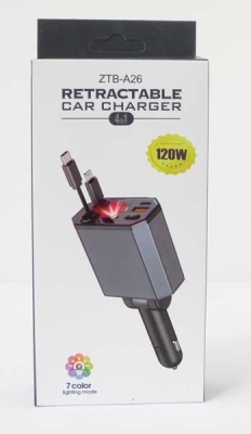 Адаптер за запалка 12V-5V/2.4 QC/PD