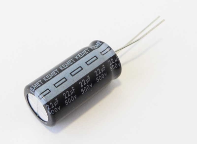 Кондензатор 22MF/500V