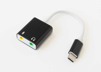 USB-аудио адаптер TYPE-C 08