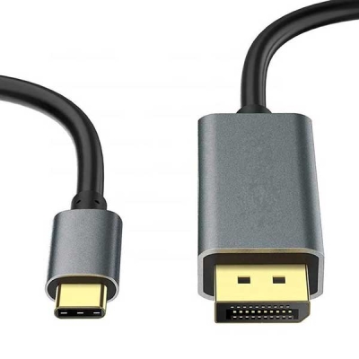 Кабел K-166-24/1.8м USB MICRO-C - DISPLAYPORT