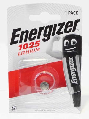Батерия CR1025 ENERGIZER 3V