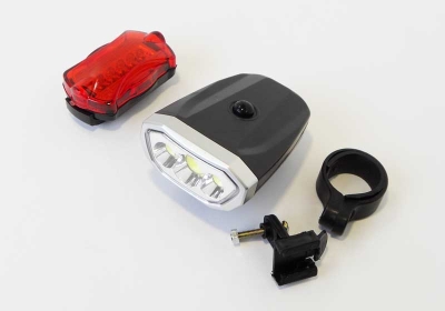 Велосипеден фар и стоп QXT0598