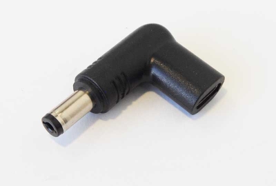 Захранваща букса преход 2.1x5.5 - USB MICRO C