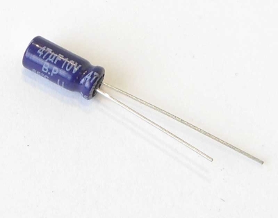 Кондензатор 47/10V