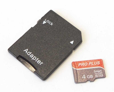 MEMORY MSD CARD 4GB PRO