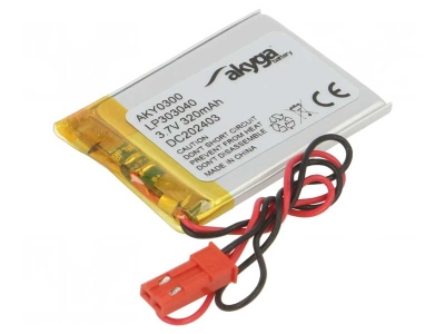 Акумулаторна батерия 303040 3.7V/320mAh LI-POLYMER