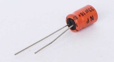 Кондензатор биполярен 33MF/16V BIPOLAR