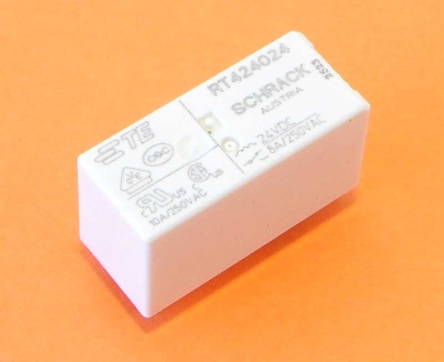 Реле 24V/8A DC RT424024