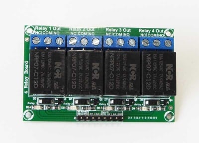 Набор 316 4 RELAY PIC 12V