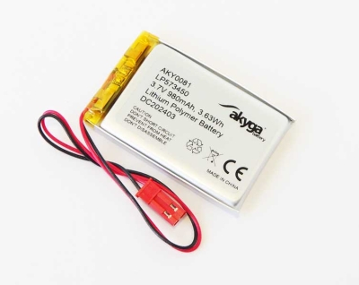 Акумулаторна батерия 573450 3.7V/980mAh LI-POLYMER