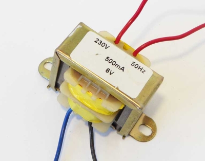 Трансформатор 1x6V/0.5A