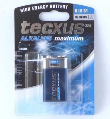 Батерия 6F22/LR TECXUS 9V