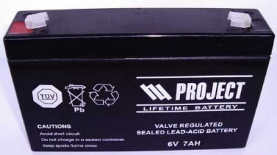 Акумулаторна батерия 6V/7AH PROJEKT
