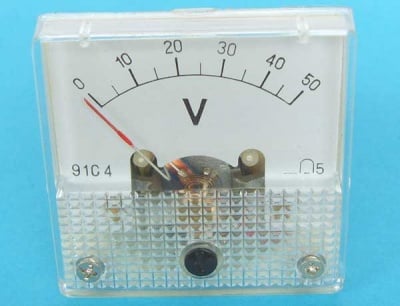 Измервателна система волтметър 50V DC 2