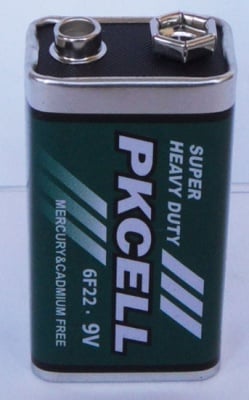 Батерия 6F22 PKCELL 9V