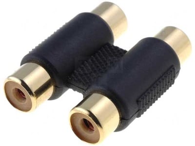 Чинч букса преход F1712G 2 RCA-2 RCA