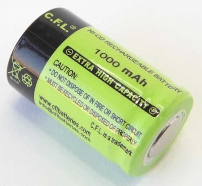 Акумулаторна батерия 1.2V/1000mAh CFL 2/3A