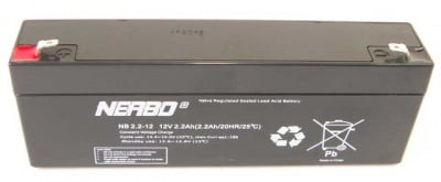 Акумулаторна батерия 12V/2.2AH NERBO