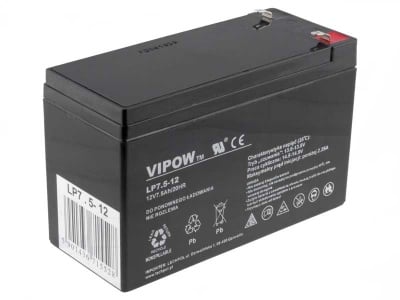 Акумулаторна батерия 12V/7.5AH VIPOW