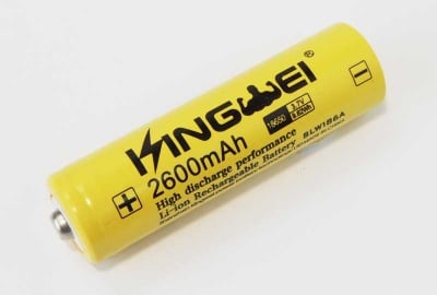 Акумулаторна батерия 18650 3.7V/2600MAH KING-01