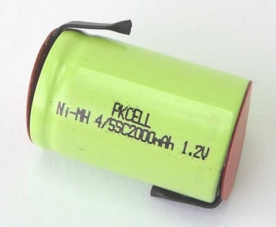 Акумулаторна батерия 1.2V/2000mAh 4/5SC