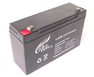 Акумулаторна батерия 6V/12Ah BOYANG