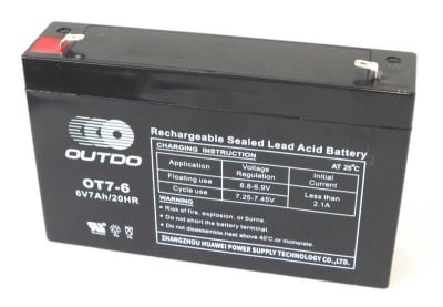 Акумулаторна батерия 6V/7AH OUTDO