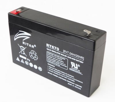 Акумулаторна батерия 6V/7AH RITAR