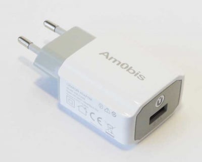 Адаптер 5V/2.1A USB AMOBIS