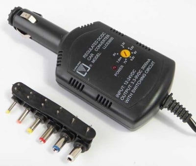 Адаптер за запалка 12V/24V-9V/3A