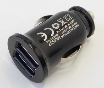 Адаптер за запалка 12V/24V-5V/3.1A ML0557