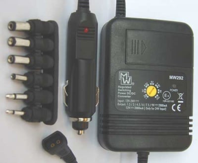 Адаптер за запалка 12V/24V-1.5V-12V/2A 02