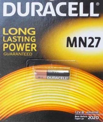 Батерия 27A DURACELL MN27 12V