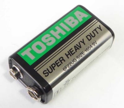 Батерия 6F22U TOSHIBA 9V