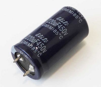 Кондензатор 220MF/450V ELITE