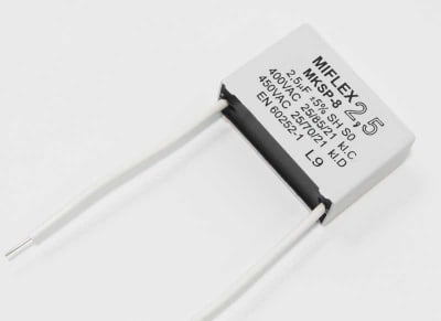 Кондензатор биполярен 2.5MF/400V