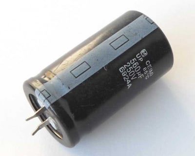 Кондензатор 560MF/250V SNAP-IN