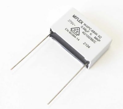 Кондензатор 680nF/275VAC MKP X2