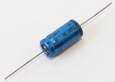 Кондензатор 100/63VA 105C AUDIO