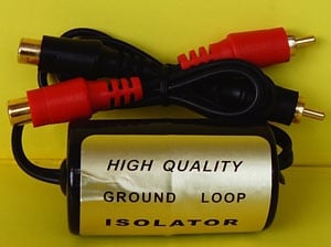 Автомобилен RCA филтър ISOLATOR