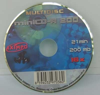 CD-R 21 MULTI 200MB