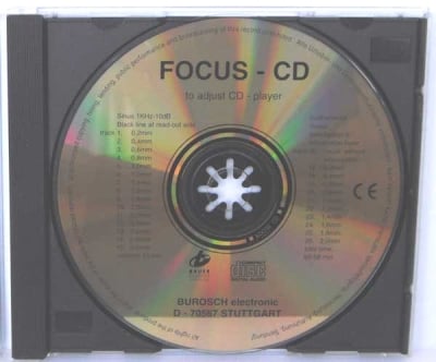 CD-ROM FOCUS TEST