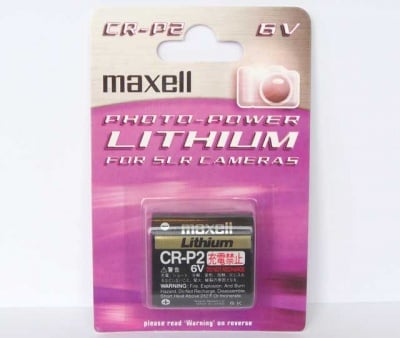 Батерия CR-P2 MAXELL 6V