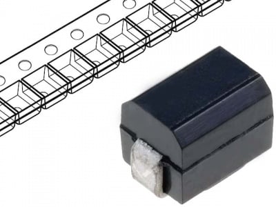 Дросел 10uH/0.25A smd 1812