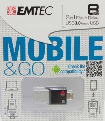 FLASH 8GB EMTEC 3.0 MICRO
